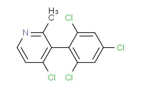 AM30495 | 1361671-48-8 | 4-Chloro-2-methyl-3-(2,4,6-trichlorophenyl)pyridine