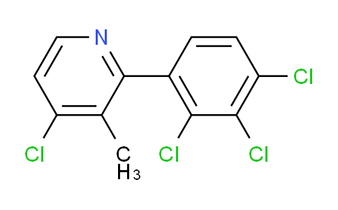 AM30500 | 1361523-51-4 | 4-Chloro-3-methyl-2-(2,3,4-trichlorophenyl)pyridine