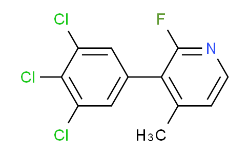 AM30523 | 1361471-21-7 | 2-Fluoro-4-methyl-3-(3,4,5-trichlorophenyl)pyridine