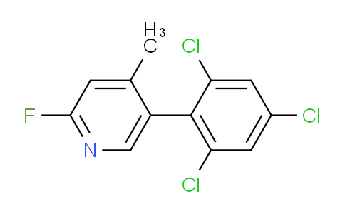 AM30525 | 1361568-16-2 | 2-Fluoro-4-methyl-5-(2,4,6-trichlorophenyl)pyridine