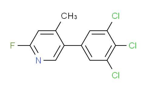 AM30526 | 1361572-40-8 | 2-Fluoro-4-methyl-5-(3,4,5-trichlorophenyl)pyridine
