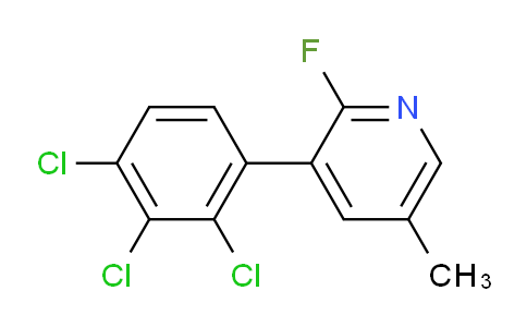 AM30527 | 1361476-25-6 | 2-Fluoro-5-methyl-3-(2,3,4-trichlorophenyl)pyridine