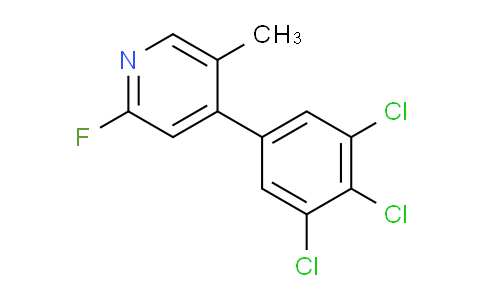 AM30532 | 1361541-29-8 | 2-Fluoro-5-methyl-4-(3,4,5-trichlorophenyl)pyridine