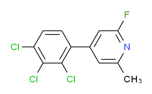 AM30536 | 1361592-56-4 | 2-Fluoro-6-methyl-4-(2,3,4-trichlorophenyl)pyridine