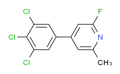 AM30538 | 1361508-65-7 | 2-Fluoro-6-methyl-4-(3,4,5-trichlorophenyl)pyridine