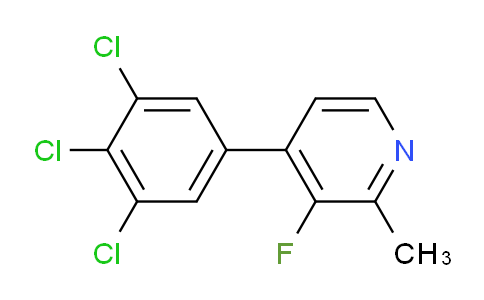 AM30541 | 1361552-44-4 | 3-Fluoro-2-methyl-4-(3,4,5-trichlorophenyl)pyridine