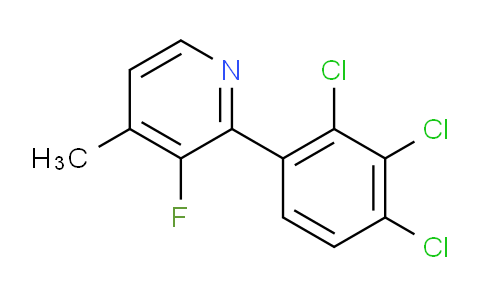 AM30545 | 1361541-37-8 | 3-Fluoro-4-methyl-2-(2,3,4-trichlorophenyl)pyridine