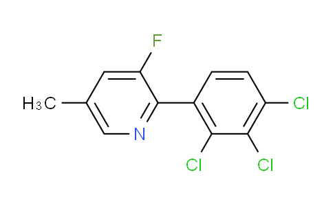 AM30548 | 1361561-76-3 | 3-Fluoro-5-methyl-2-(2,3,4-trichlorophenyl)pyridine