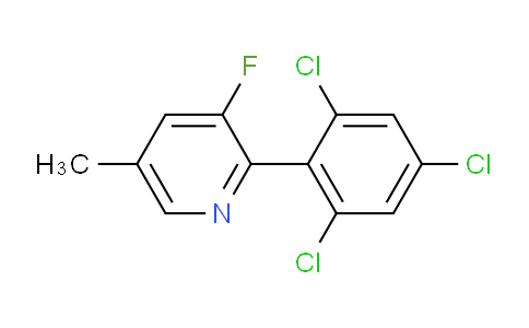 AM30549 | 1361508-69-1 | 3-Fluoro-5-methyl-2-(2,4,6-trichlorophenyl)pyridine
