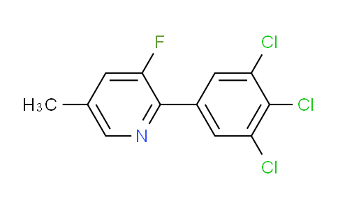 AM30550 | 1361647-62-2 | 3-Fluoro-5-methyl-2-(3,4,5-trichlorophenyl)pyridine