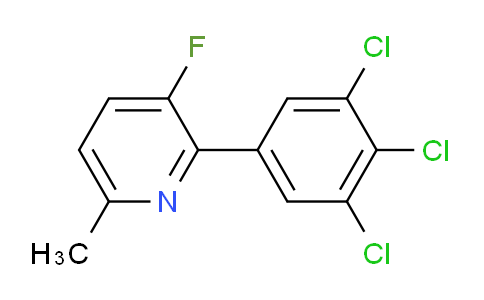 AM30553 | 1361578-53-1 | 3-Fluoro-6-methyl-2-(3,4,5-trichlorophenyl)pyridine