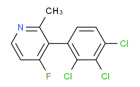AM30554 | 1361658-31-2 | 4-Fluoro-2-methyl-3-(2,3,4-trichlorophenyl)pyridine