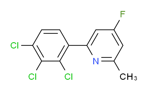 AM30557 | 1361601-70-8 | 4-Fluoro-2-methyl-6-(2,3,4-trichlorophenyl)pyridine