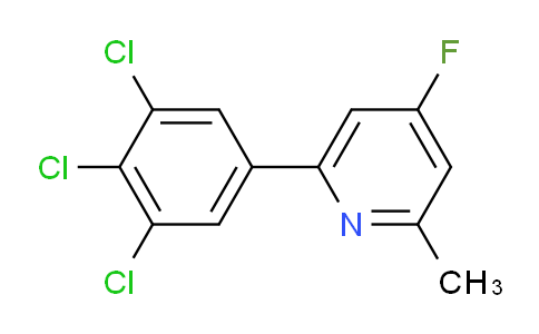 AM30559 | 1361568-02-6 | 4-Fluoro-2-methyl-6-(3,4,5-trichlorophenyl)pyridine