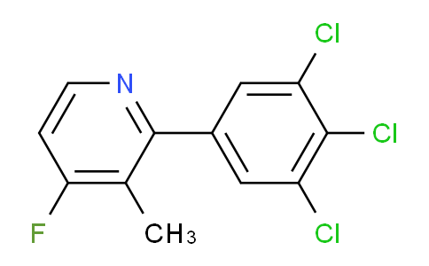 AM30562 | 1361508-75-9 | 4-Fluoro-3-methyl-2-(3,4,5-trichlorophenyl)pyridine