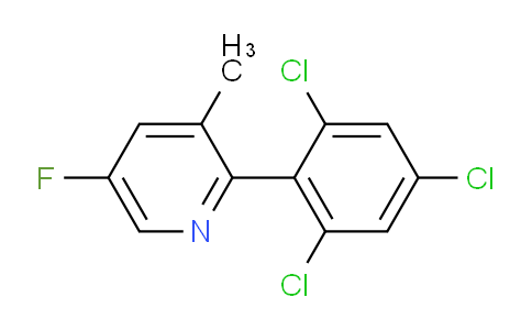 AM30567 | 1361592-73-5 | 5-Fluoro-3-methyl-2-(2,4,6-trichlorophenyl)pyridine