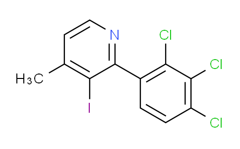 AM30582 | 1361476-47-2 | 3-Iodo-4-methyl-2-(2,3,4-trichlorophenyl)pyridine