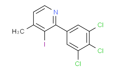 AM30584 | 1361489-60-2 | 3-Iodo-4-methyl-2-(3,4,5-trichlorophenyl)pyridine
