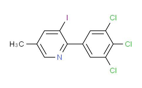 AM30587 | 1361530-08-6 | 3-Iodo-5-methyl-2-(3,4,5-trichlorophenyl)pyridine