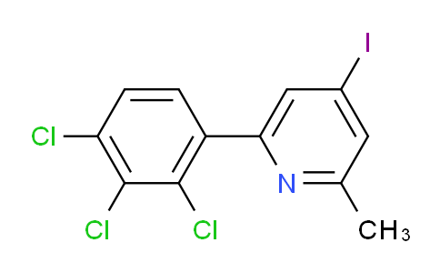 AM30594 | 1361586-77-7 | 4-Iodo-2-methyl-6-(2,3,4-trichlorophenyl)pyridine