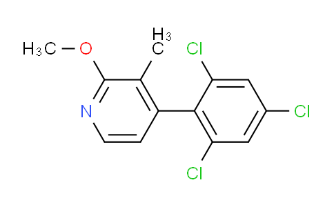 AM30613 | 1361525-03-2 | 2-Methoxy-3-methyl-4-(2,4,6-trichlorophenyl)pyridine