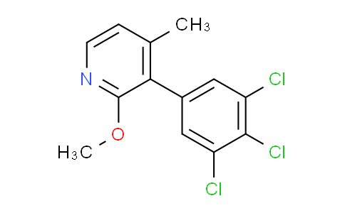 AM30620 | 1361471-51-3 | 2-Methoxy-4-methyl-3-(3,4,5-trichlorophenyl)pyridine