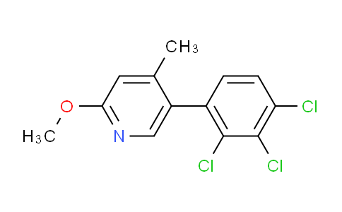AM30621 | 1361657-32-0 | 2-Methoxy-4-methyl-5-(2,3,4-trichlorophenyl)pyridine