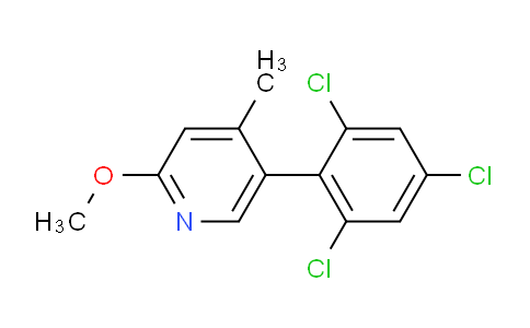 AM30622 | 1361512-59-5 | 2-Methoxy-4-methyl-5-(2,4,6-trichlorophenyl)pyridine