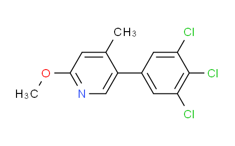 AM30623 | 1361603-16-8 | 2-Methoxy-4-methyl-5-(3,4,5-trichlorophenyl)pyridine