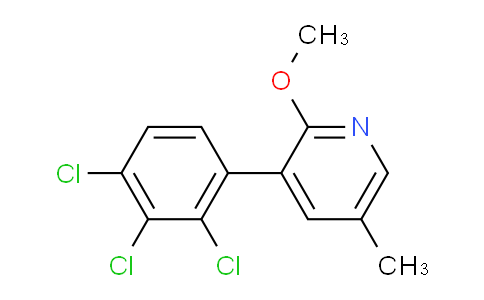 AM30624 | 1361662-79-4 | 2-Methoxy-5-methyl-3-(2,3,4-trichlorophenyl)pyridine