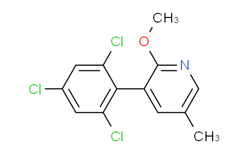 AM30625 | 1361567-76-1 | 2-Methoxy-5-methyl-3-(2,4,6-trichlorophenyl)pyridine