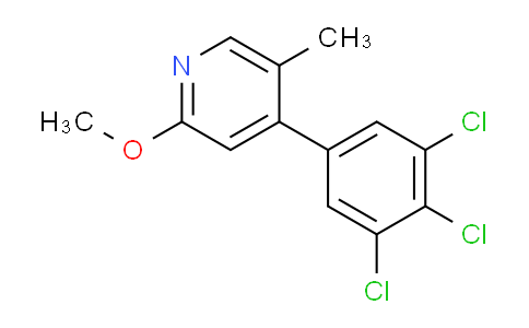 AM30629 | 1361489-95-3 | 2-Methoxy-5-methyl-4-(3,4,5-trichlorophenyl)pyridine