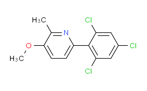 AM30640 | 1361558-89-5 | 3-Methoxy-2-methyl-6-(2,4,6-trichlorophenyl)pyridine
