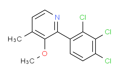 AM30642 | 1361561-70-7 | 3-Methoxy-4-methyl-2-(2,3,4-trichlorophenyl)pyridine
