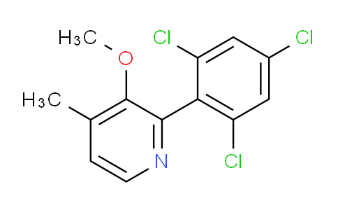 AM30643 | 1361489-99-7 | 3-Methoxy-4-methyl-2-(2,4,6-trichlorophenyl)pyridine