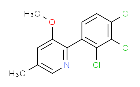 AM30645 | 1361588-86-4 | 3-Methoxy-5-methyl-2-(2,3,4-trichlorophenyl)pyridine