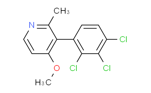 AM30651 | 1361594-34-4 | 4-Methoxy-2-methyl-3-(2,3,4-trichlorophenyl)pyridine
