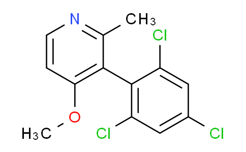 AM30652 | 1361468-89-4 | 4-Methoxy-2-methyl-3-(2,4,6-trichlorophenyl)pyridine