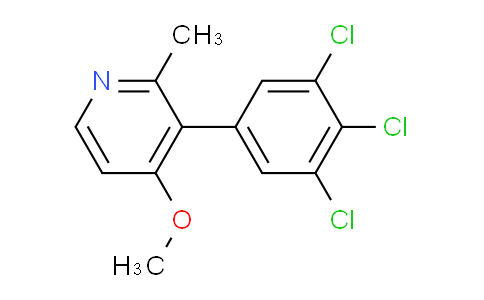 AM30653 | 1361646-01-6 | 4-Methoxy-2-methyl-3-(3,4,5-trichlorophenyl)pyridine