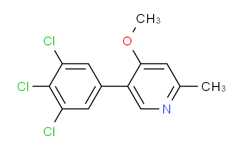 AM30656 | 1361657-54-6 | 4-Methoxy-2-methyl-5-(3,4,5-trichlorophenyl)pyridine