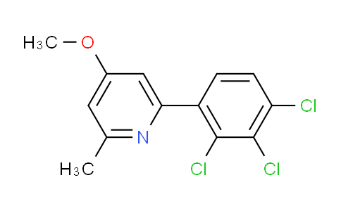 AM30657 | 1361519-33-6 | 4-Methoxy-2-methyl-6-(2,3,4-trichlorophenyl)pyridine