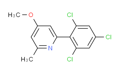 AM30658 | 1361509-15-0 | 4-Methoxy-2-methyl-6-(2,4,6-trichlorophenyl)pyridine