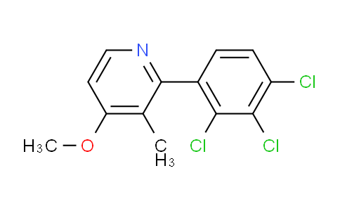 AM30660 | 1361662-97-6 | 4-Methoxy-3-methyl-2-(2,3,4-trichlorophenyl)pyridine