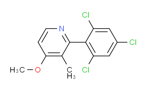 AM30661 | 1361563-81-6 | 4-Methoxy-3-methyl-2-(2,4,6-trichlorophenyl)pyridine