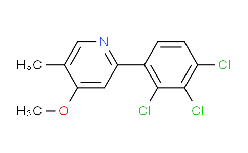 AM30663 | 1361530-88-2 | 4-Methoxy-5-methyl-2-(2,3,4-trichlorophenyl)pyridine