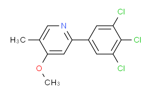 AM30665 | 1361490-06-3 | 4-Methoxy-5-methyl-2-(3,4,5-trichlorophenyl)pyridine