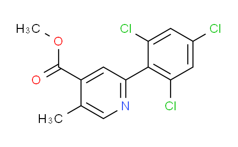AM30679 | 1361596-01-1 | Methyl 5-methyl-2-(2,4,6-trichlorophenyl)isonicotinate
