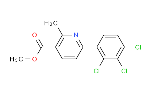 AM30681 | 1361547-01-4 | Methyl 2-methyl-6-(2,3,4-trichlorophenyl)nicotinate