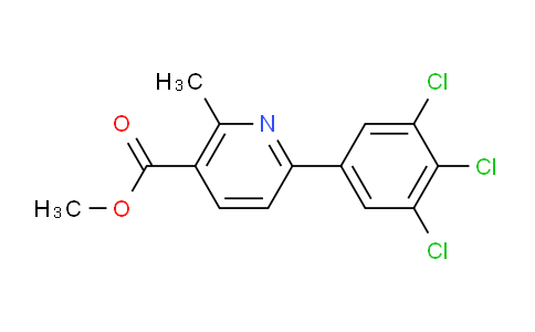 AM30683 | 1361584-25-9 | Methyl 2-methyl-6-(3,4,5-trichlorophenyl)nicotinate