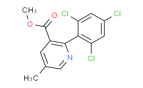 AM30688 | 1361568-08-2 | Methyl 5-methyl-2-(2,4,6-trichlorophenyl)nicotinate